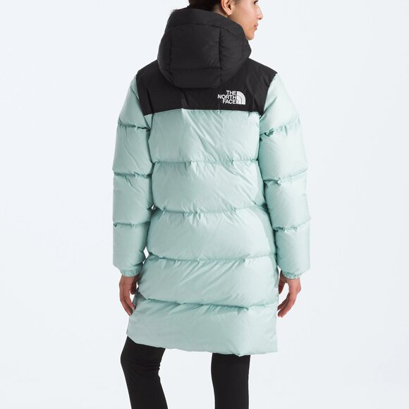 NWT The North Face Kids' Retro 1996 Nuptse 700 Fill Down Hooded Parka, Large(12) - Picture 5 of 16